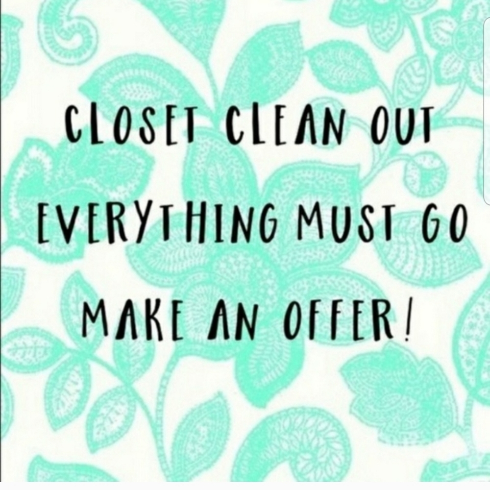 Everything must go! Make an offer